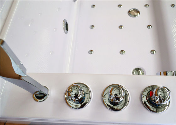 Φτηνή τιμή μπανιέρων μασάζ δινών μπανιέρων πολυτέλειας με τη διαφορετική μπανιέρα τζακούζι γυαλιού ABS μεγεθών για το σπίτι βιλών προμηθευτής